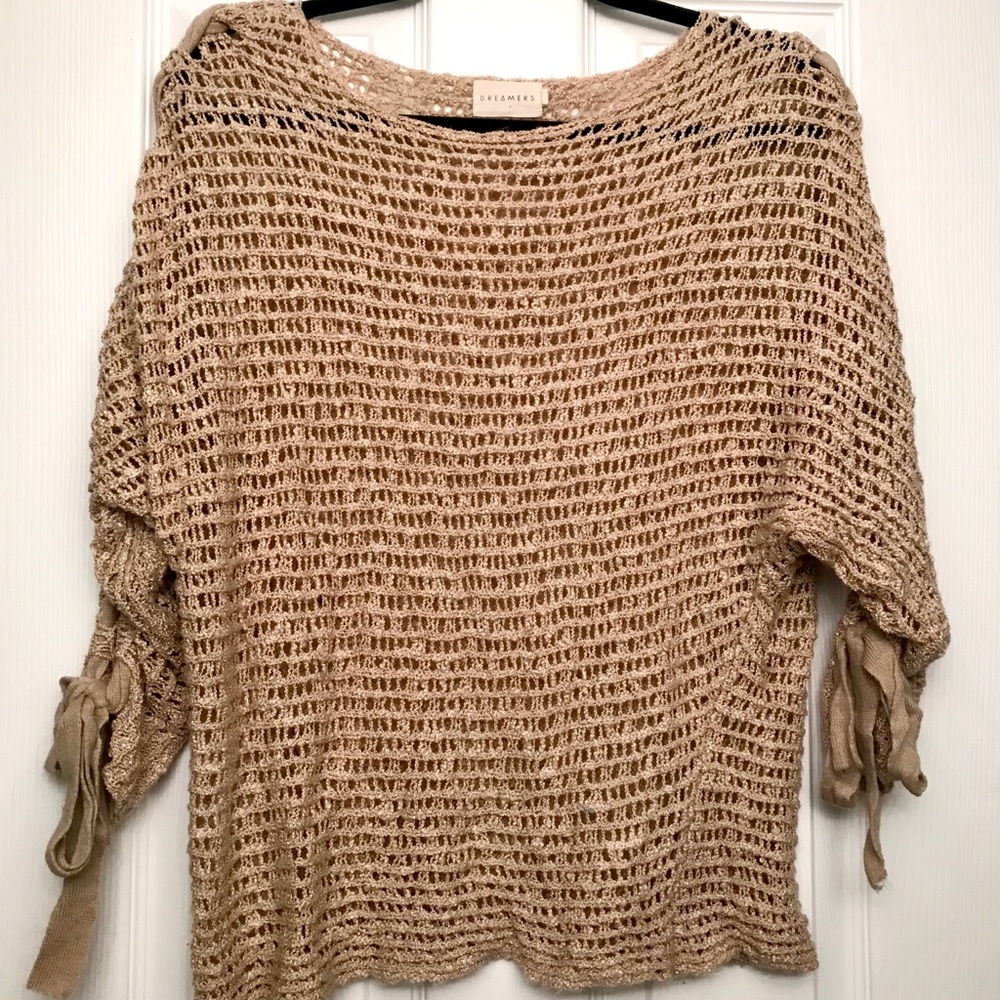 ModCloth | Dreamers Ribbon Sleeve Sweater